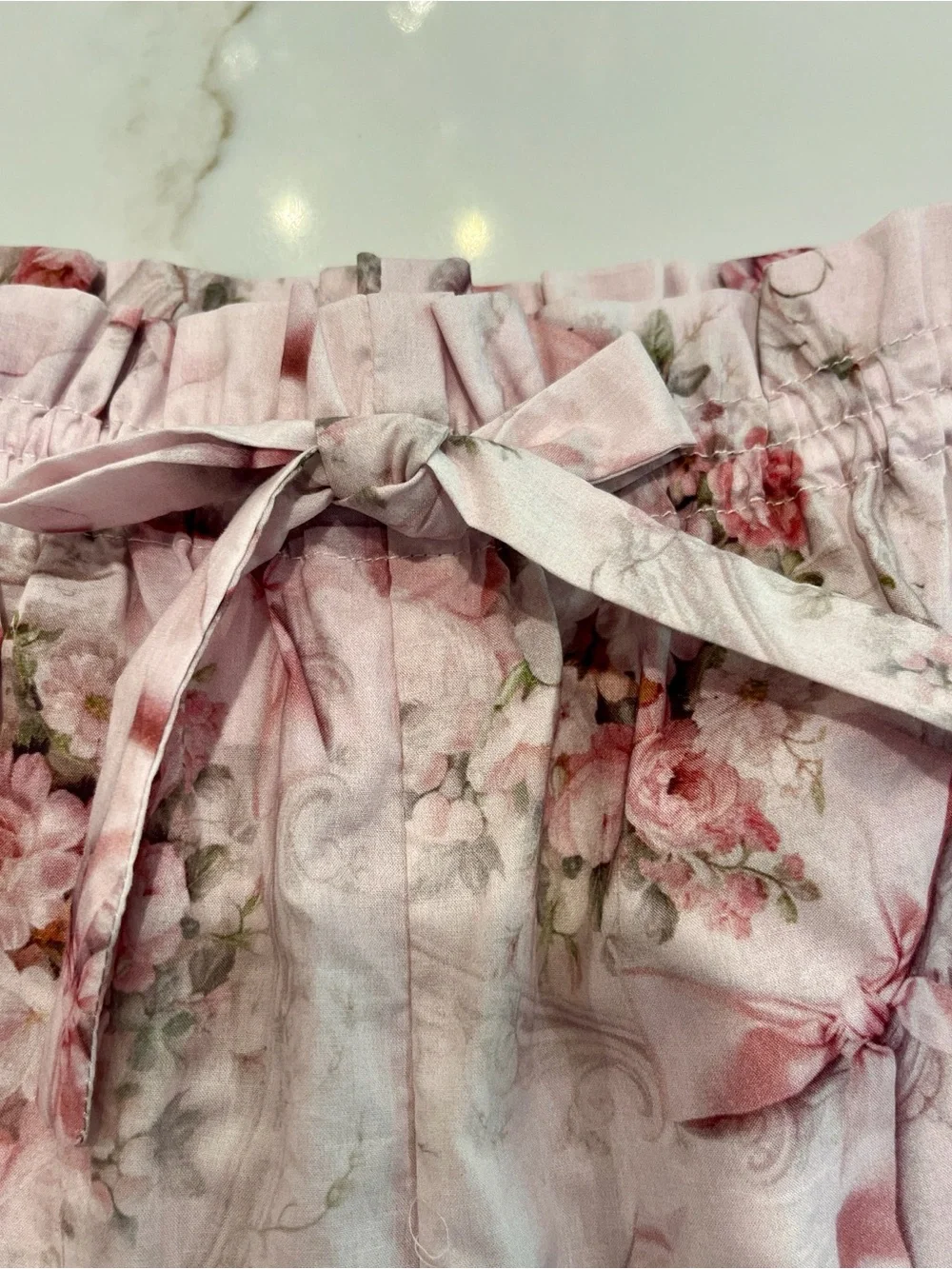 Selkie Secret Lover Day Bed Set 3X | Pink Rose Babydoll & Bloomers Loungewear - Picture 9 of 12